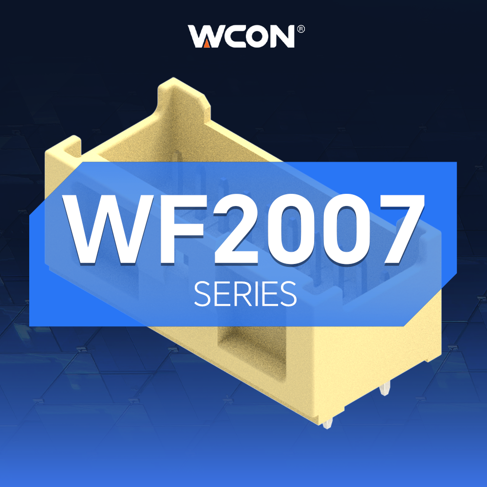 WF2007系列华体会线上平台(集团)官方网站：2.0mm间距，双重锁定，触点稳健