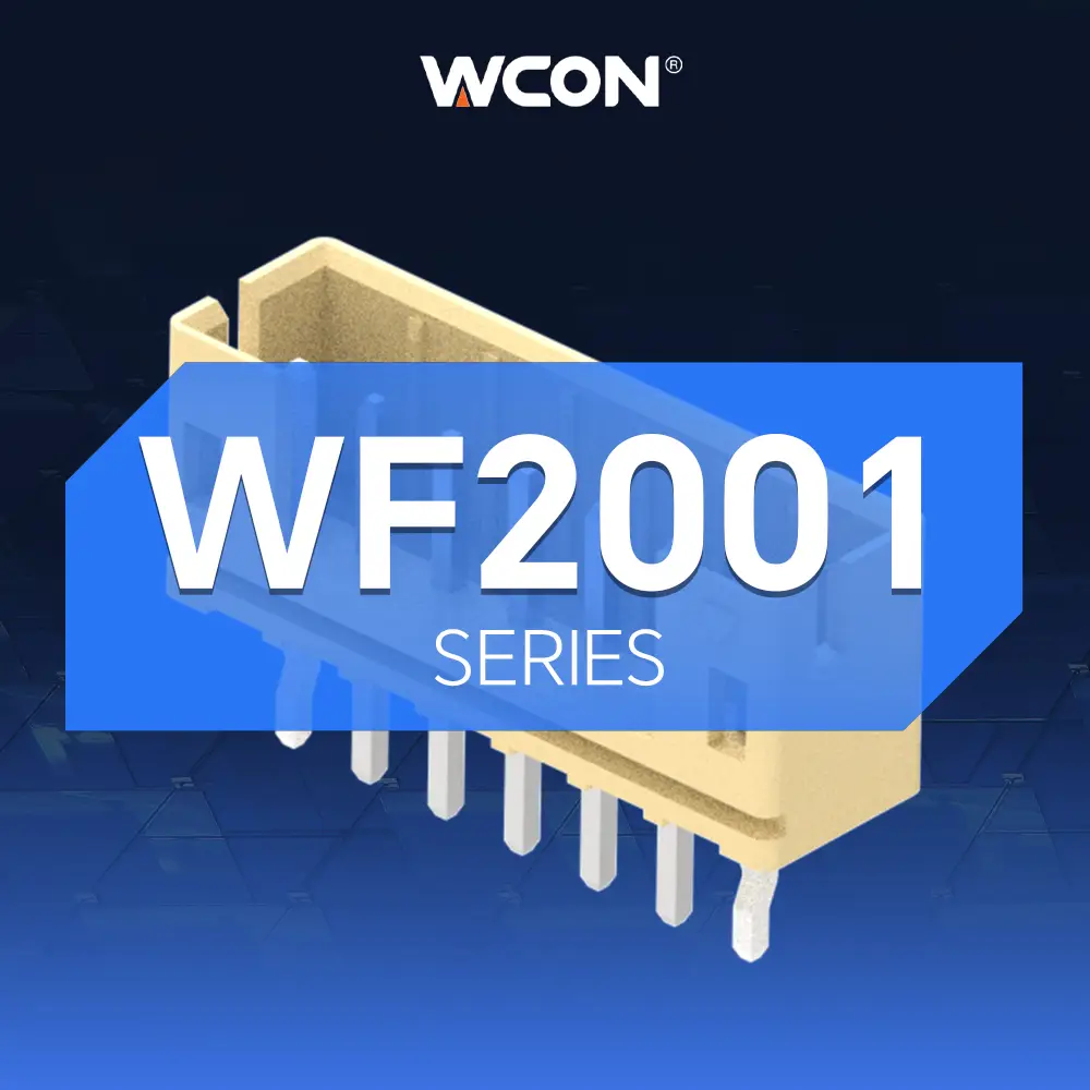 WF2001系列2.00mm线到板华体会线上平台(集团)官方网站：板端形态多样，满足多种对插需求